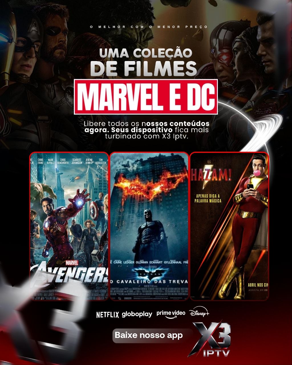 Coleção Marvel e DC