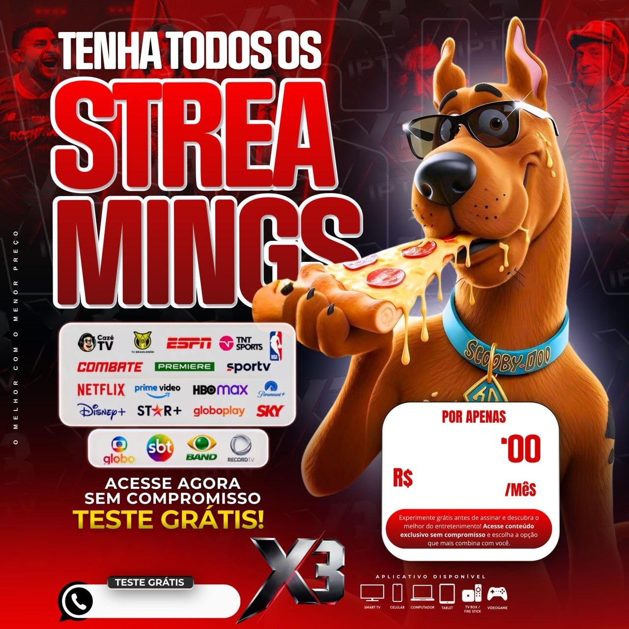 Todos os Streamings